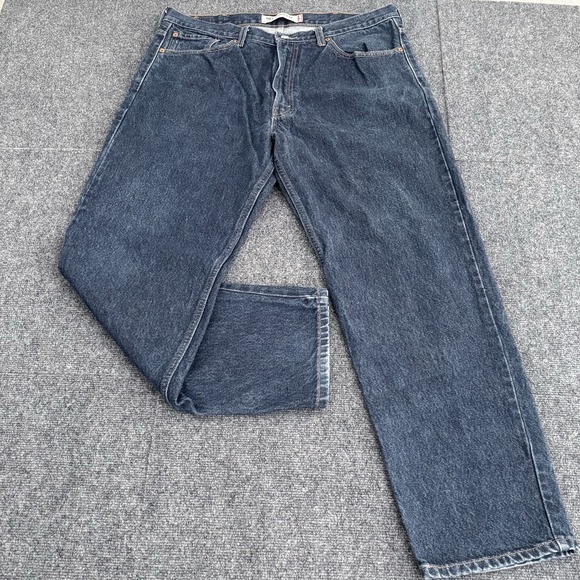 Levi's Other - VINTAGE Levis Jeans Mens 38x32 Blue Denim Pants 550 Relaxed Red Tab Rodeo Y2K